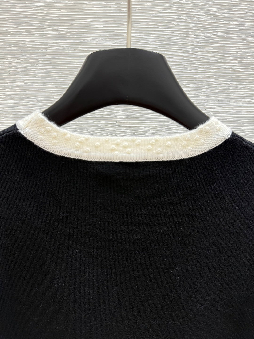 CC SHORT-SLEEVE CREW NECK KNIT TOP 267987
