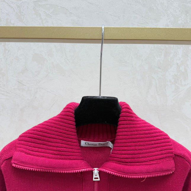 DIOR 25S SHAWL-COLLAR CARDIGAN 642