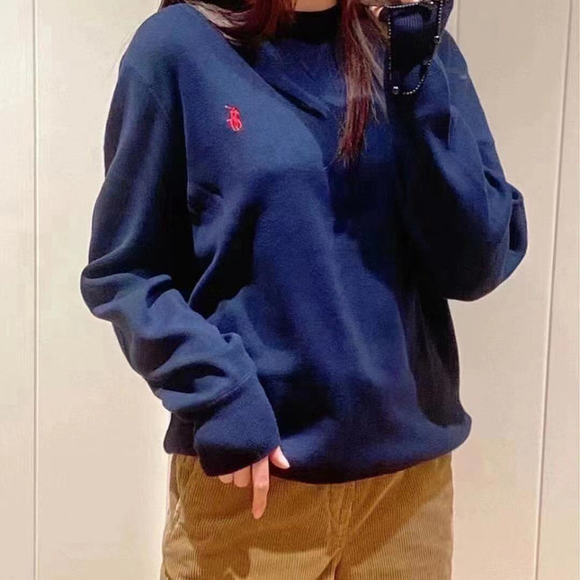 RALPH LAUREN 25S FLEECE SWEATSHIRT WITH EMBROIDERED LOGO 263