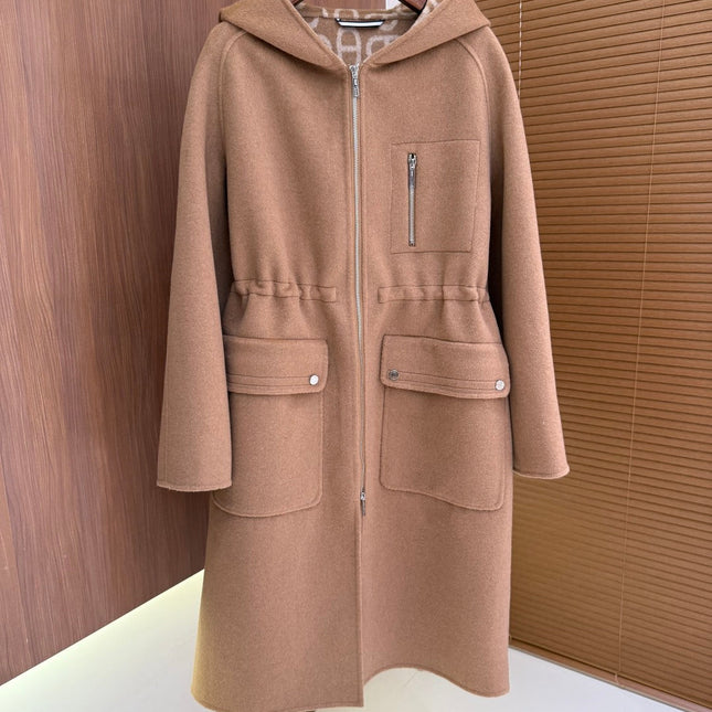 HERMES 25S WOOL COAT 101