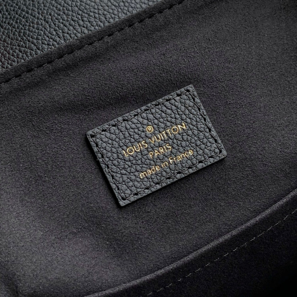 BACKUP BACKPACK 22 IN BLACK MONOGRAM EMPREINTE LEATHER