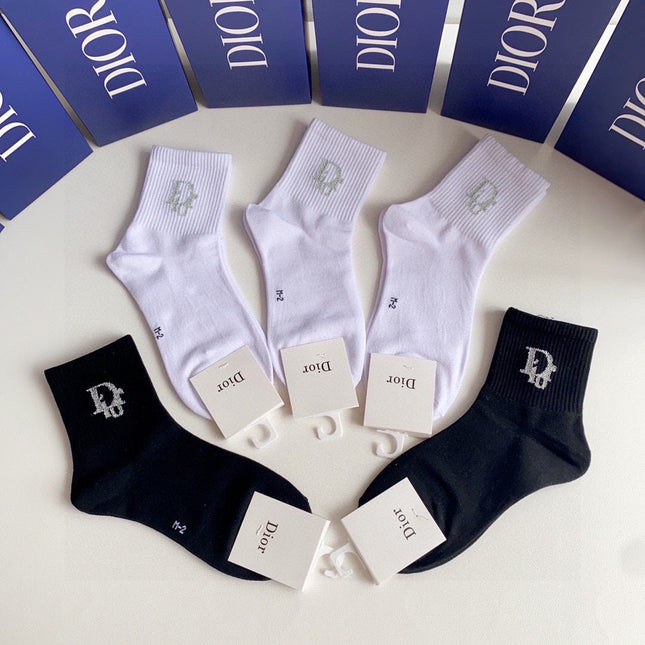 DIOR 26S ANKLE SOCKS 341901 (1 BOX)