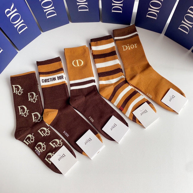 DIOR 26S CREW SOCKS 394044 (1 BOX)