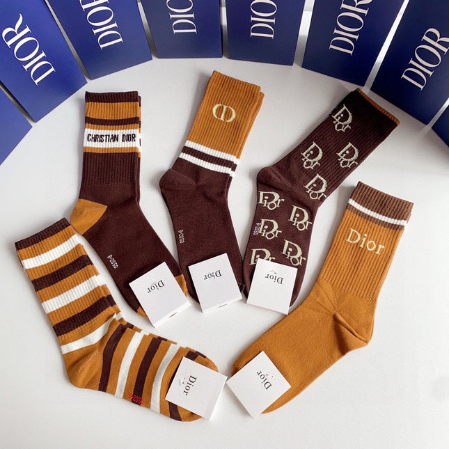 DIOR 26S CREW SOCKS 394044 (1 BOX)