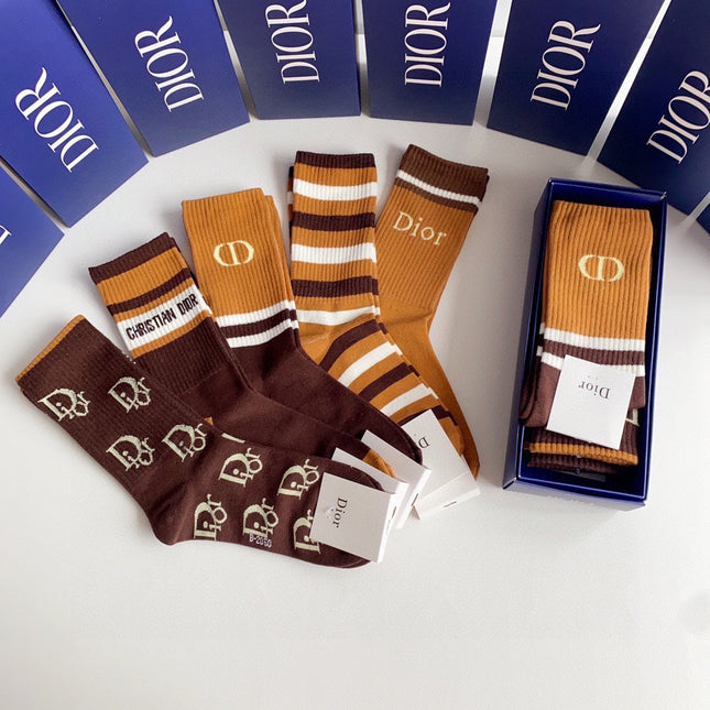 DIOR 26S CREW SOCKS 394044 (1 BOX)