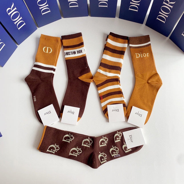 DIOR 26S CREW SOCKS 394044 (1 BOX)
