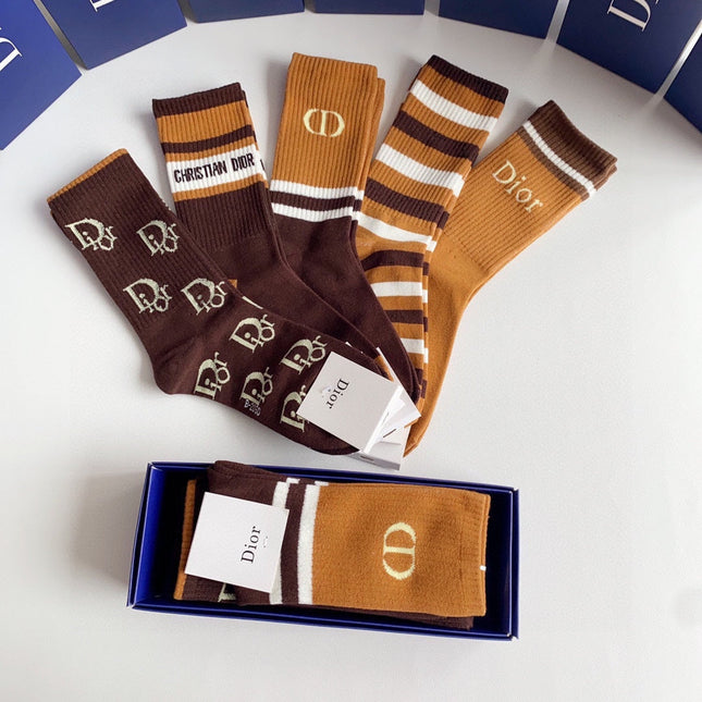 DIOR 26S CREW SOCKS 394044 (1 BOX)