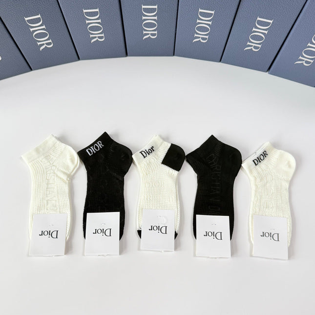 DIOR 26S ANKLE SOCKS 415702 (1 BOX)