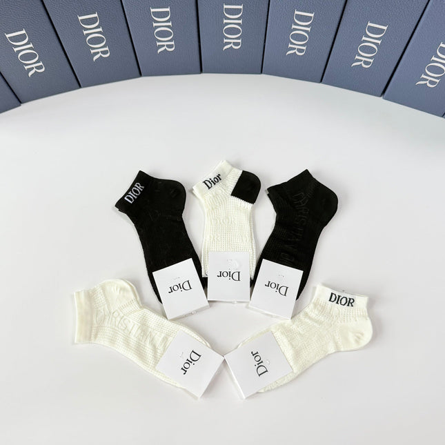 DIOR 26S ANKLE SOCKS 415702 (1 BOX)
