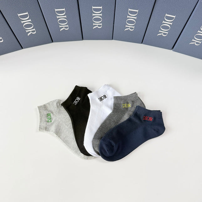 DIOR 26S ANKLE SOCKS 415703 (1 BOX)