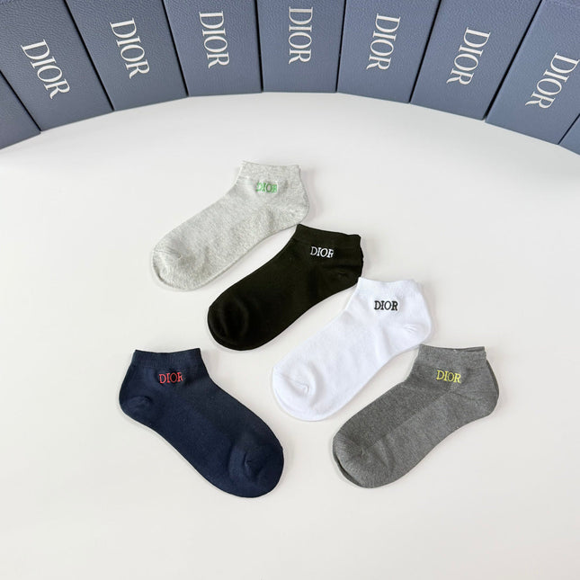 DIOR 26S ANKLE SOCKS 415703 (1 BOX)