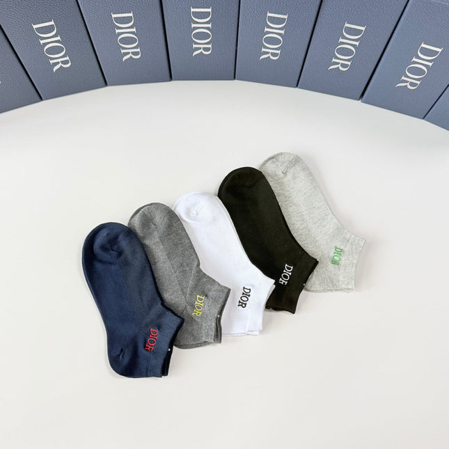 DIOR 26S ANKLE SOCKS 415703 (1 BOX)