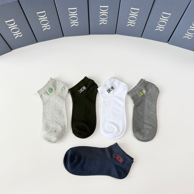 DIOR 26S ANKLE SOCKS 415703 (1 BOX)