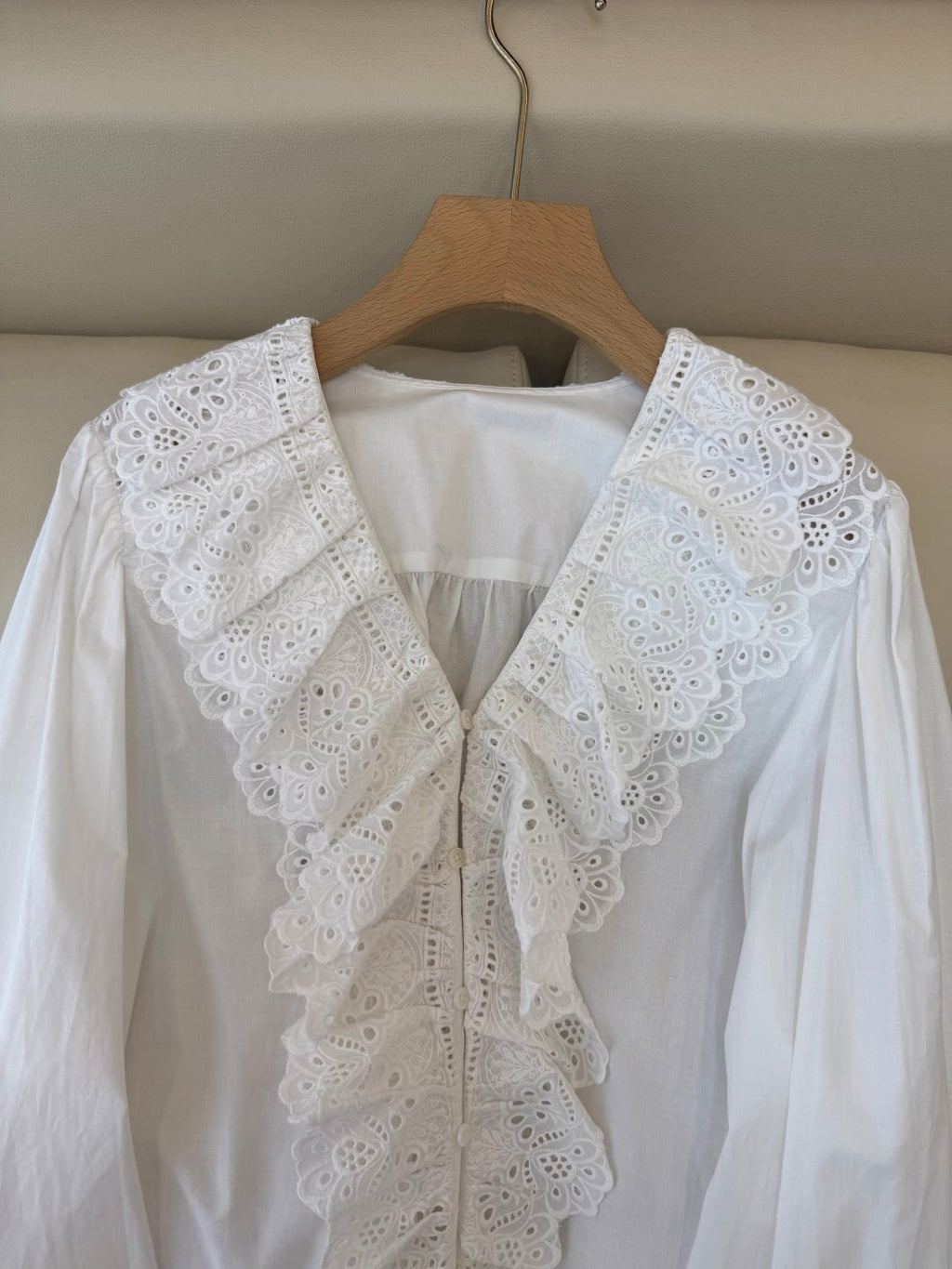 CHLOE 25S WHITE SHIRT STYLE 004