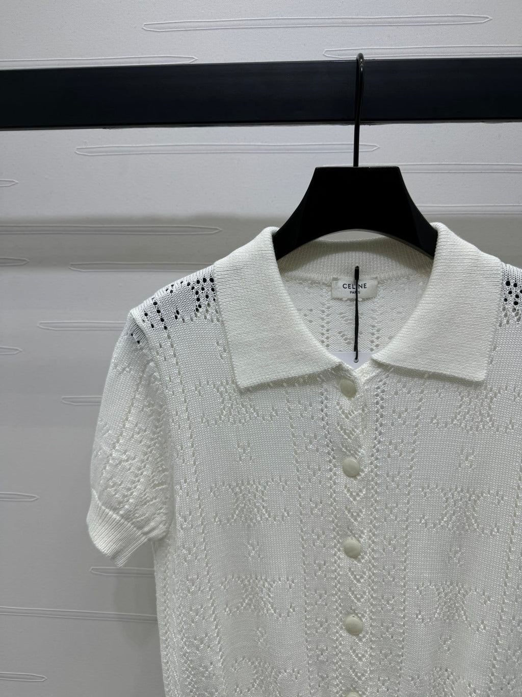CELINE 25S POLO NECK CARDIGAN 264100