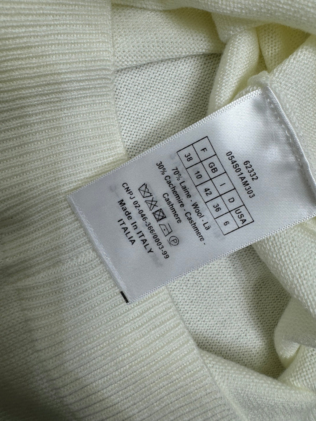 DIOR 25S MISS KNIT SHORT SLEEVE TOP 264242