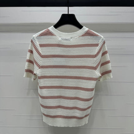 Dior 25 Short Sleeve Cardigan Wool 233494