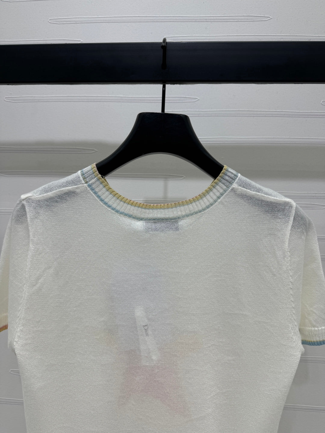 DIOR SHORT-SLEEVE KNIT TOP 269459