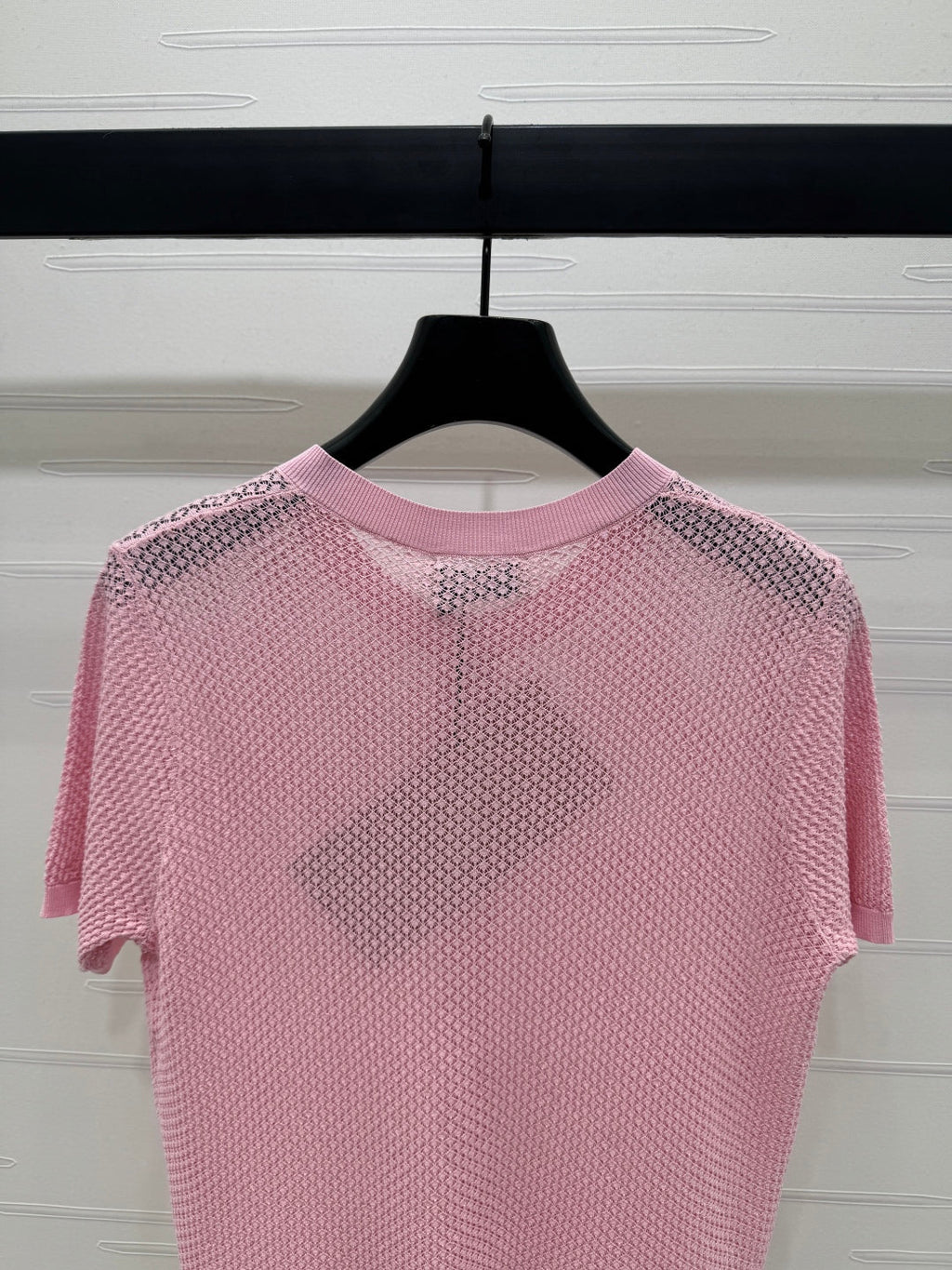 MIU 25S SHORT SLEEVE ROUND NECK CARDIGAN 264270