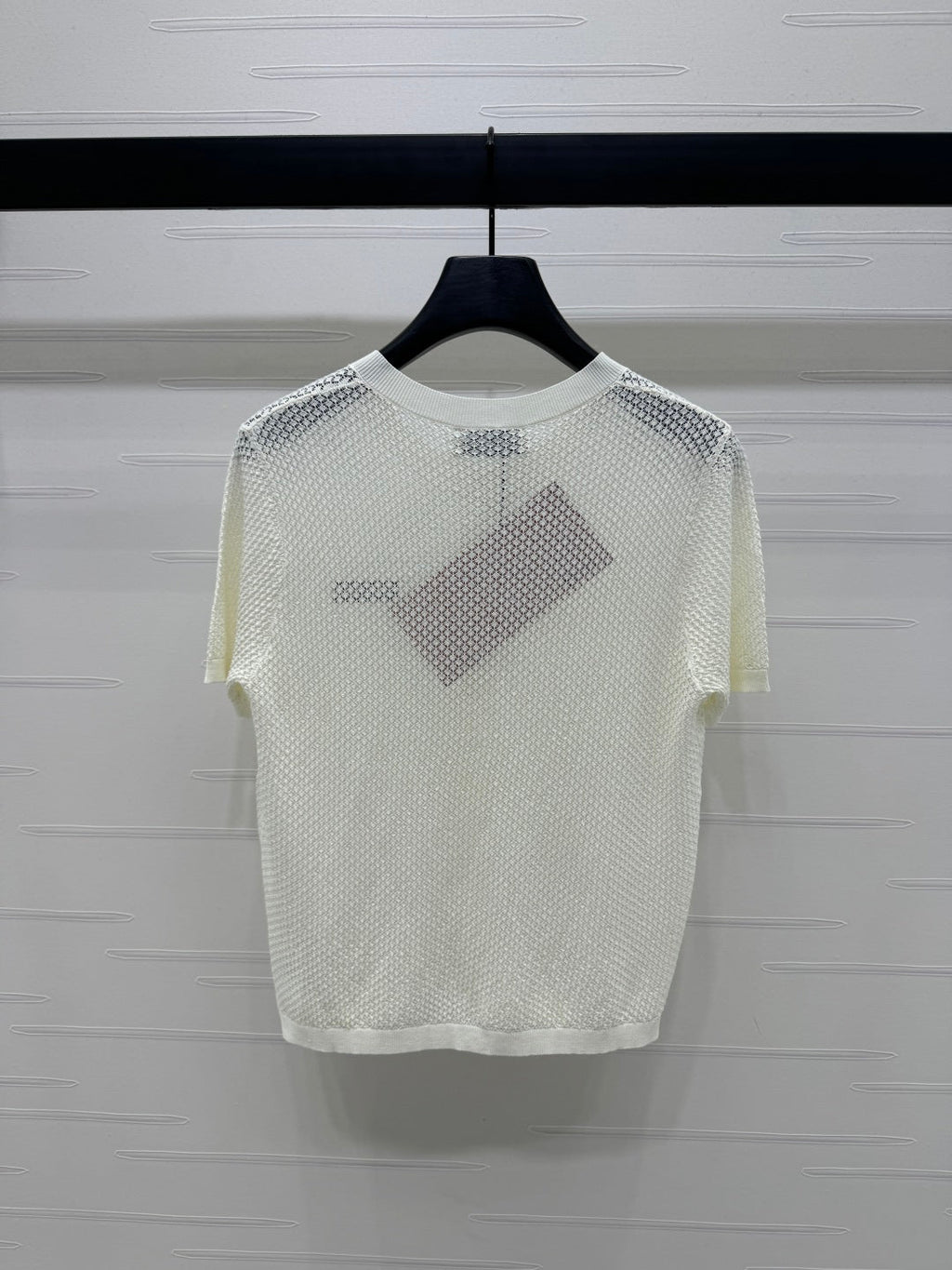 MIU 25S SHORT SLEEVE ROUND NECK CARDIGAN 264268