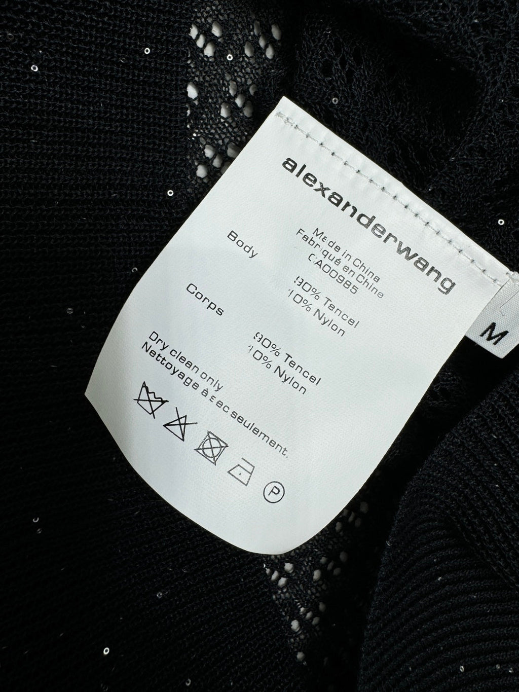 ALEXANDER WANG KNITTED SHORT-SLEEVE TOP 274968