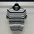 YSL 25S WHITE COLLAR SHORT SLEEVE T-SHIRT 264093