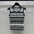 YSL 25S BLACK TRIM TANK TOP 264090