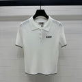 MIUMIU SHORT-SLEEVE KNIT POLO 269424