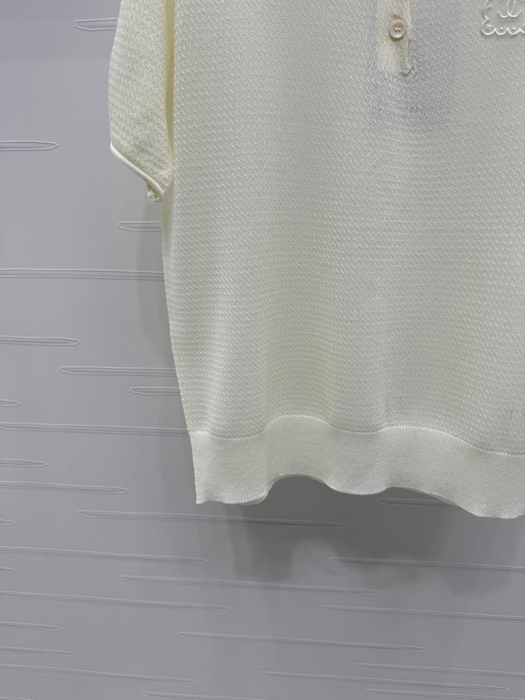 CHANEL POLO SHIRT WHITE 274896