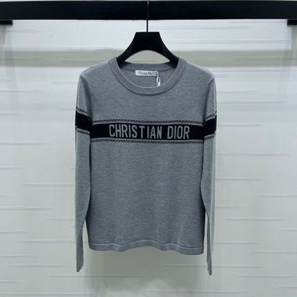DIOR 25S LONG-SLEEVED KNIT SWEATER STYLE 036