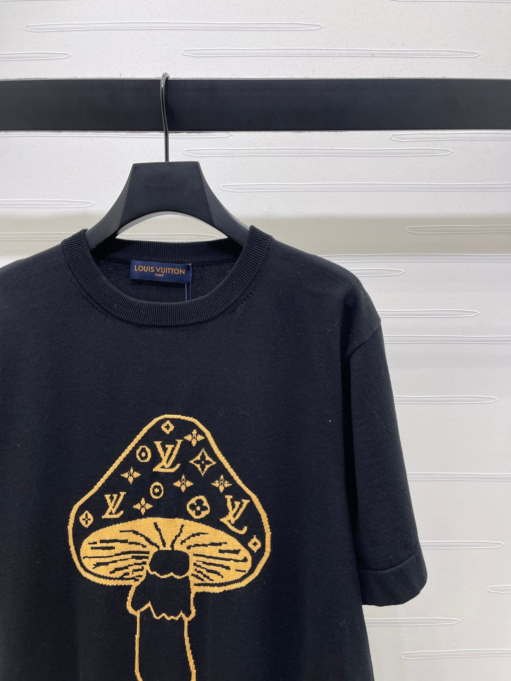 LV 25S SHORT-SLEEVE CREW NECK SWEATER 0089