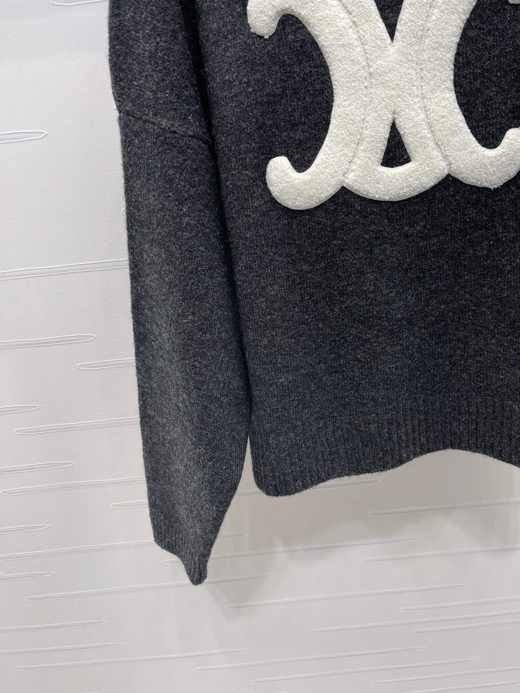 CELINE 25S KNIT PULLOVER AND PANTS SET 0088
