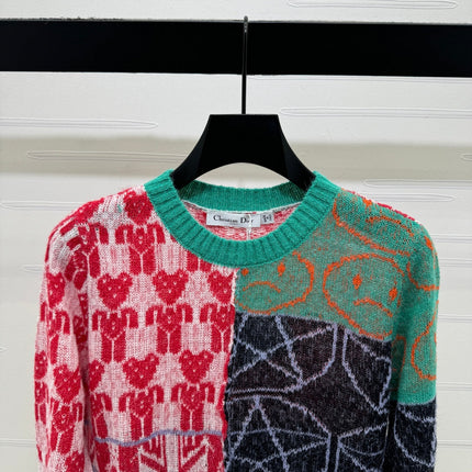 DIOR 26S LONG-SLEEVE CREW-NECK SWEATER 1126