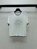 CHANEL 26S SHORT-SLEEVED KNIT SHIRT STYLE 1165