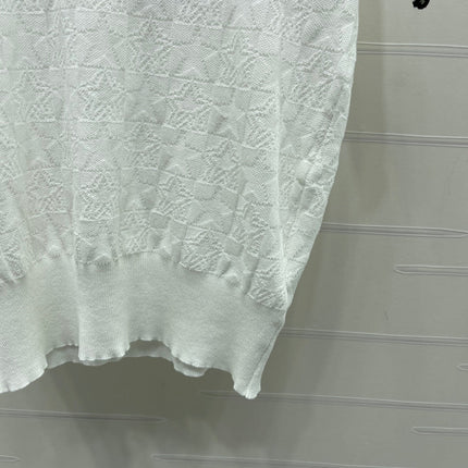 DIOR 26S SHORT-SLEEVE KNIT TOP 1387