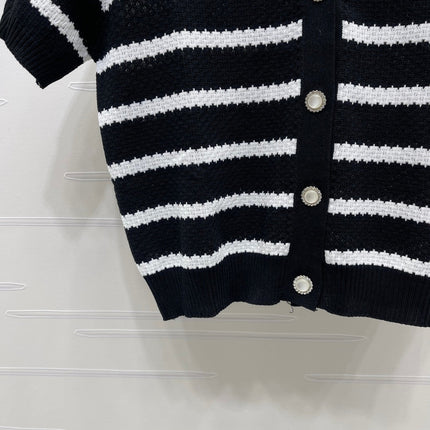 CHANEL 26S SHORT-SLEEVE KNIT TOP 1345