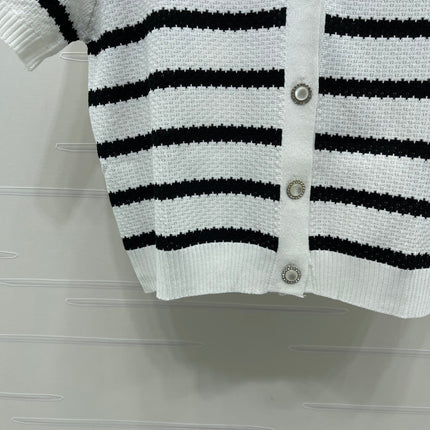CHANEL 26S SHORT-SLEEVE KNIT TOP 1344