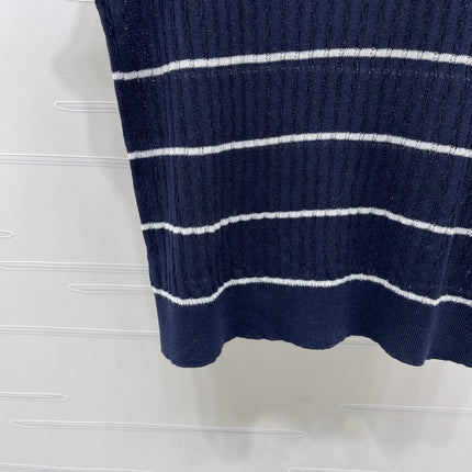 CHANEL 26S SHORT-SLEEVE KNIT TOP 1343