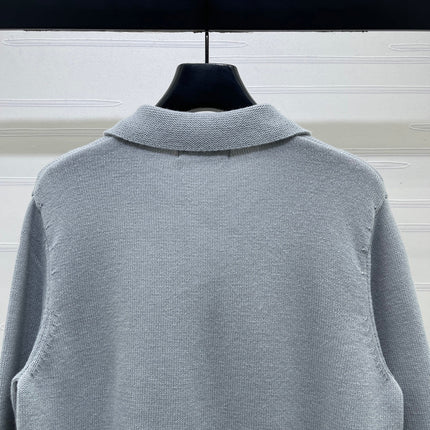 LORO PIANA 26S ZIP-UP KNIT JACKET 885