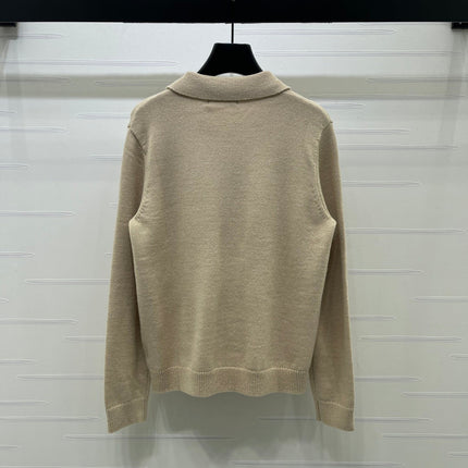 LORO PIANA 26S ZIP-UP KNIT JACKET 884