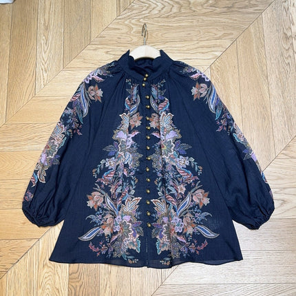 Zimmermann 25 Blouse Linen Silk 026