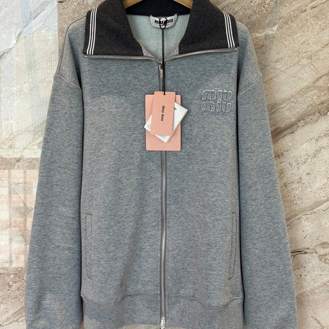 MIUMIU FLEECE JACKET STYLE 717