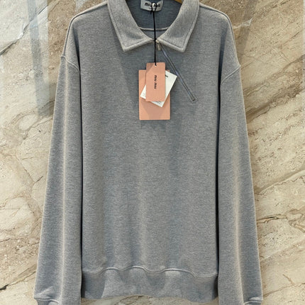 MIUMIU POLO SWEATSHIRT STYLE 652