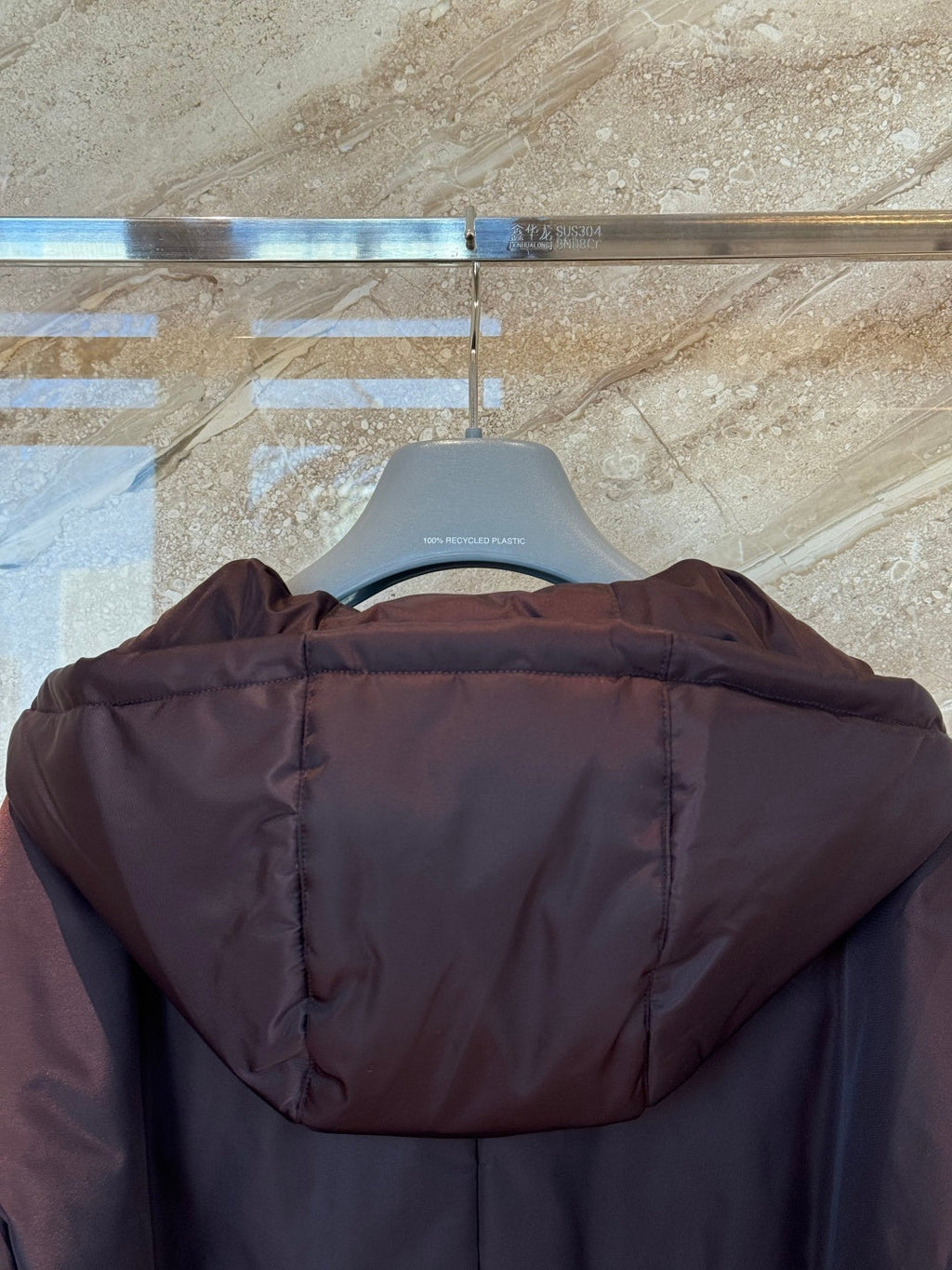 PRADA 26S HOODED PADDED JACKET 644