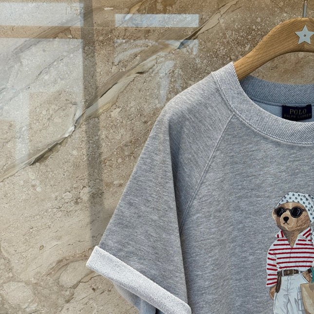RALPH LAUREN 26S SHORT SLEEVE SWEATSHIRT 508