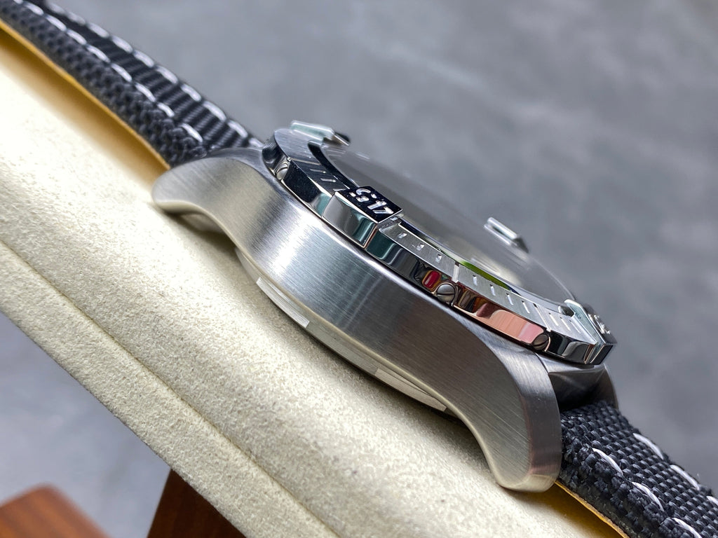 AVENGER CHRONOGRAPH STEEL CASE BLACK NYLON STRAP