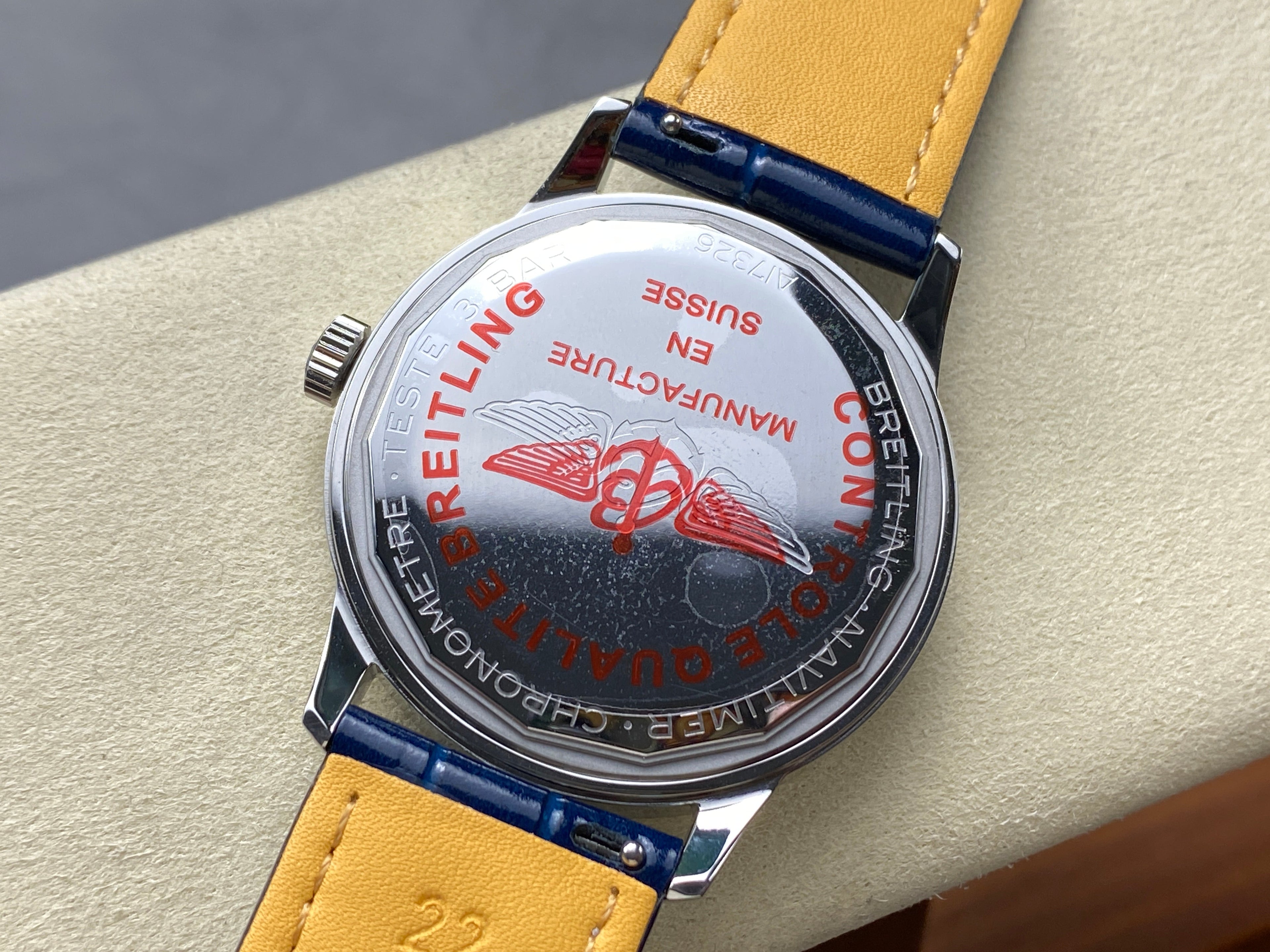 NAVITIMER AUTOMATIC 41 STEEL CASE NAVY BLUE DIAL