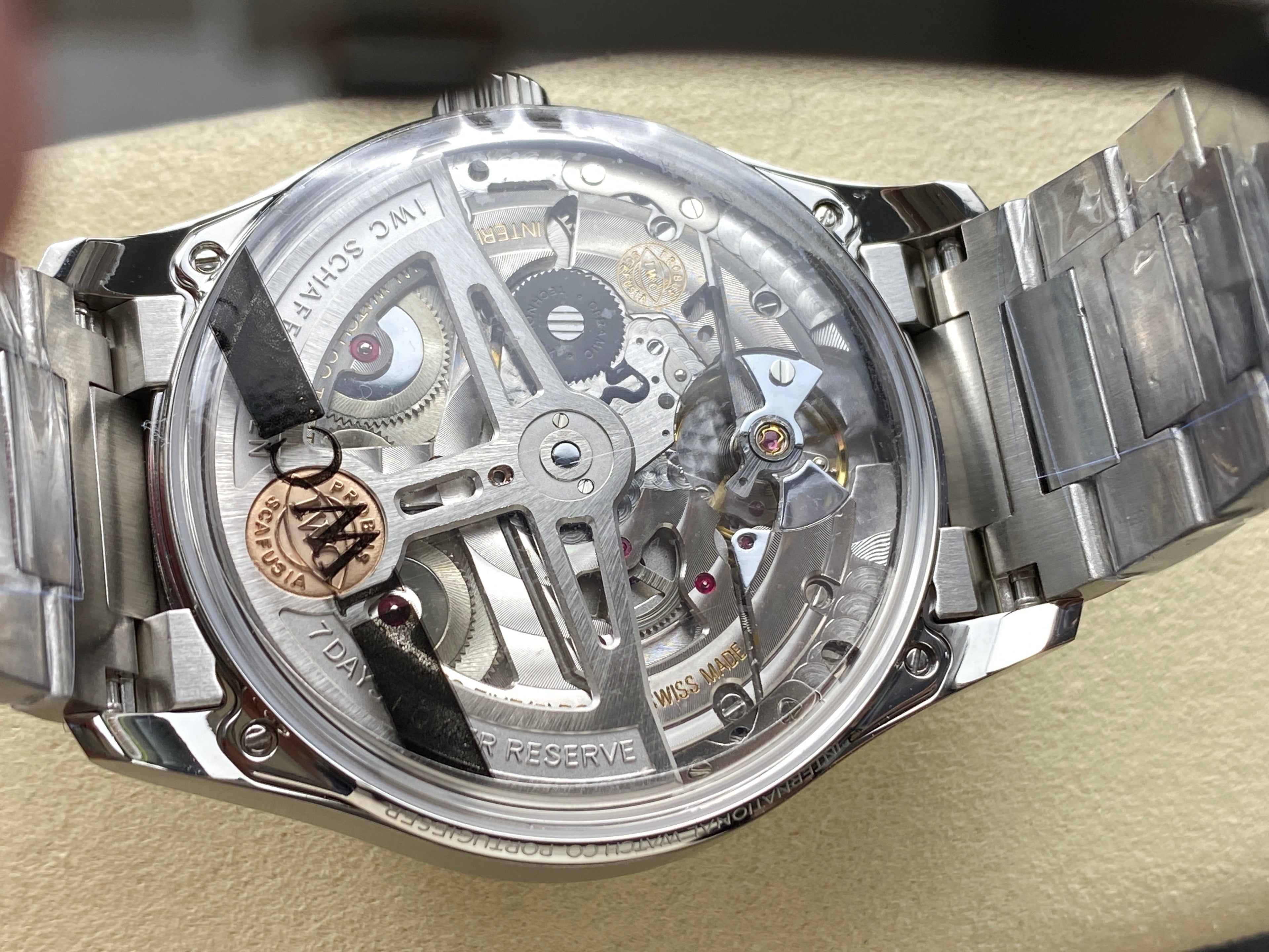 PORTUGIESER AUTOMATIC 42 WATCH SILVER CASE