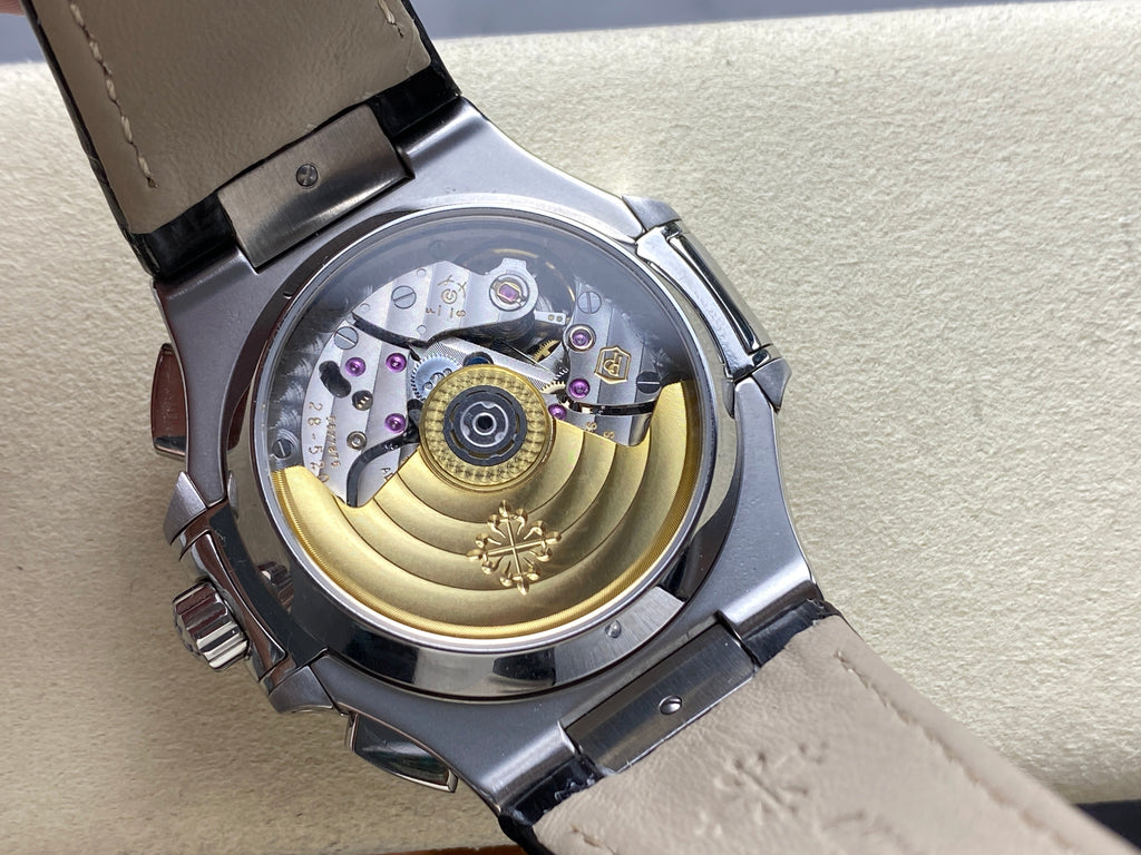 NAUTILUS STEEL CASE BLUE SUNBURST DIAL