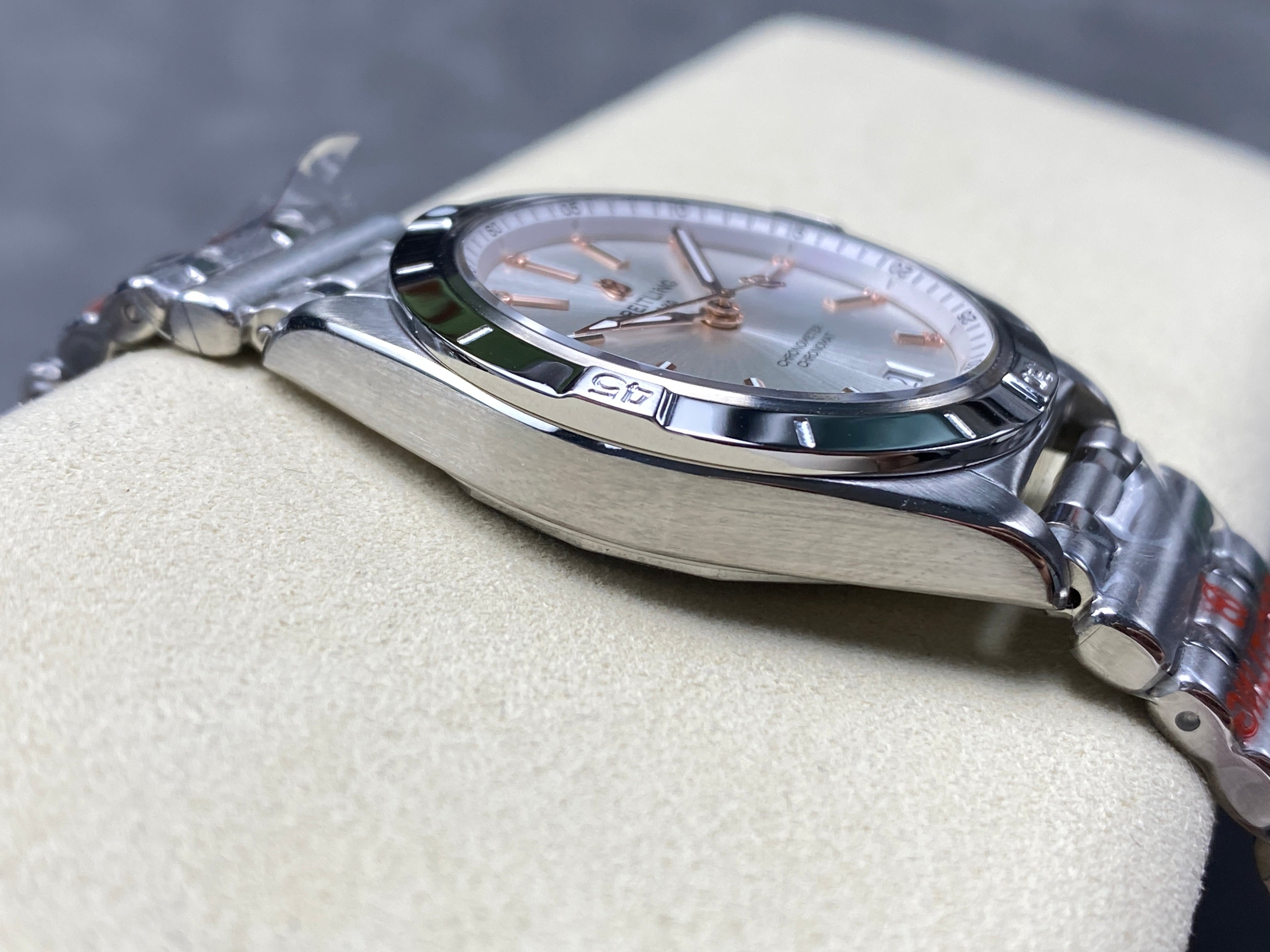 CHRONOMAT AUTOMATIC 36 STEEL CASE SILVER DIAL